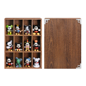 Wall Mounted Wooden Mountable 12 Compartments Shelf