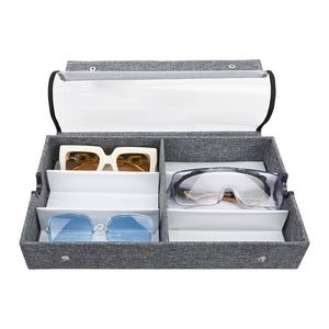 Ikee Design® Large 6 Slot Eyewear Storage Organizer Box Display Case Holder