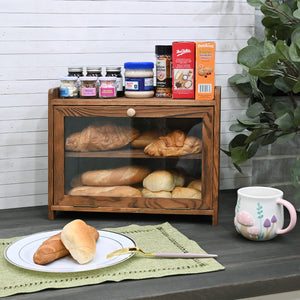 Ikee Design® Wooden Table Top Storage Cabinet, countertop cabinet, and wood organizer