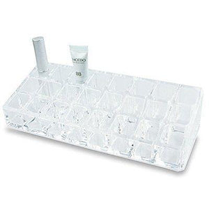 Ikee Design® Clear Acrylic Lipstick Organizer with 24 Slots