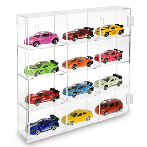 Ikee Design® Mountable 12 Compartments Display Case Cabinet Stand