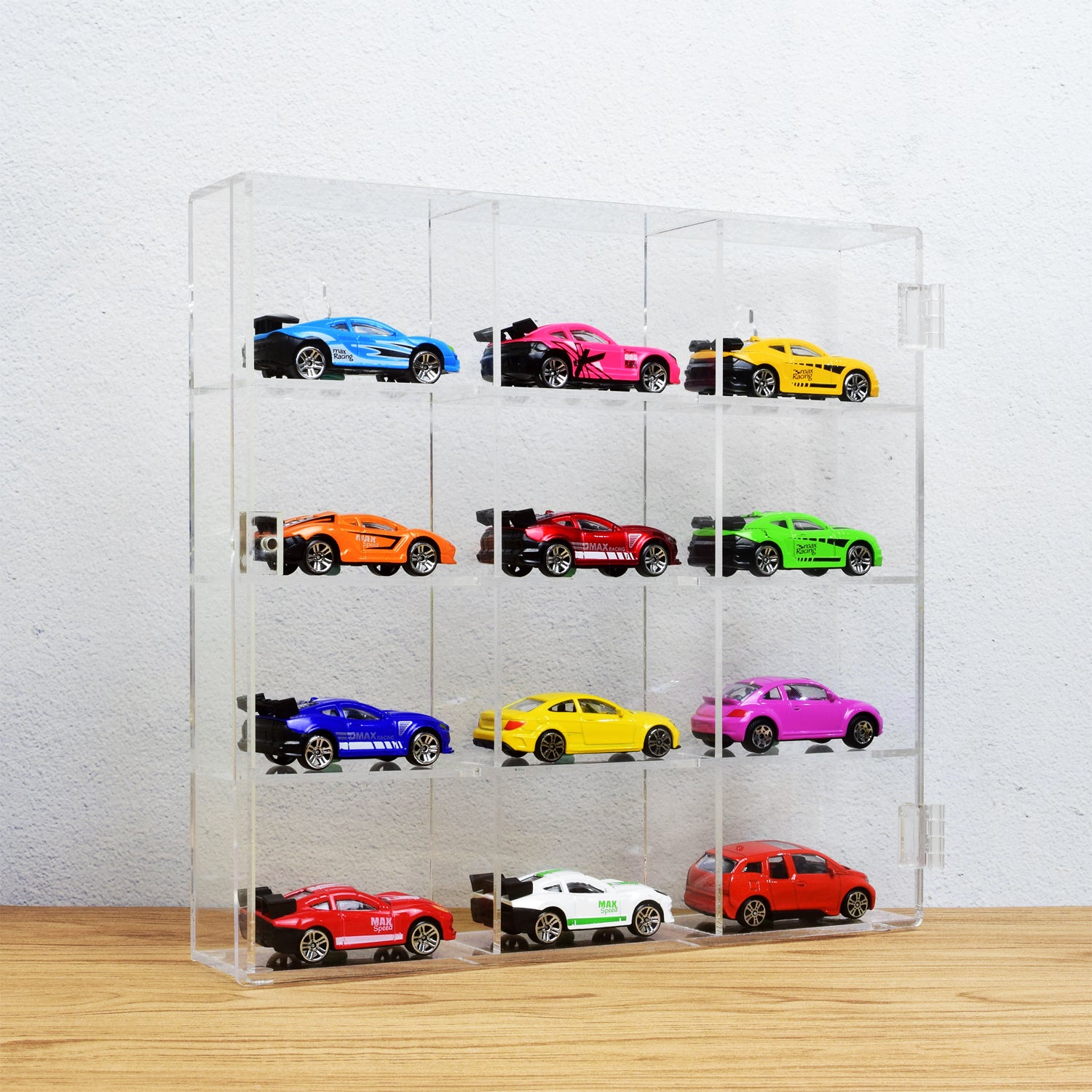 Ikee Design® Mountable 12 Compartments Display Case Cabinet Stand