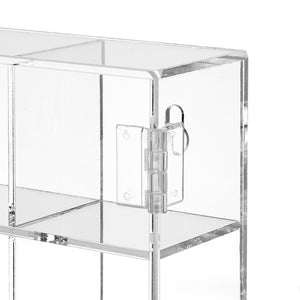 Ikee Design® Mountable 25 Compartments Display Case Cabinet Stand