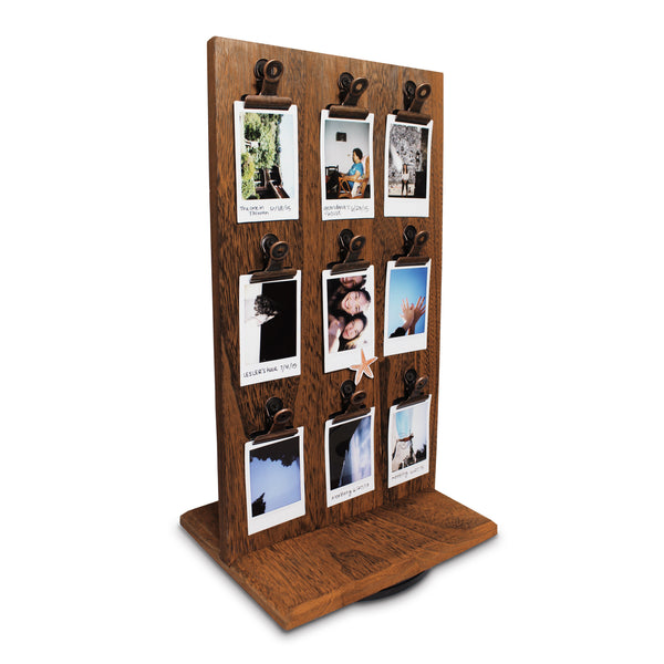 Ikee Design® Acrylic 5 Levels Mirrored Back Display Shelf with Door