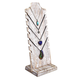 Ikee Design® Wooden Freestanding Jewelry display Holder