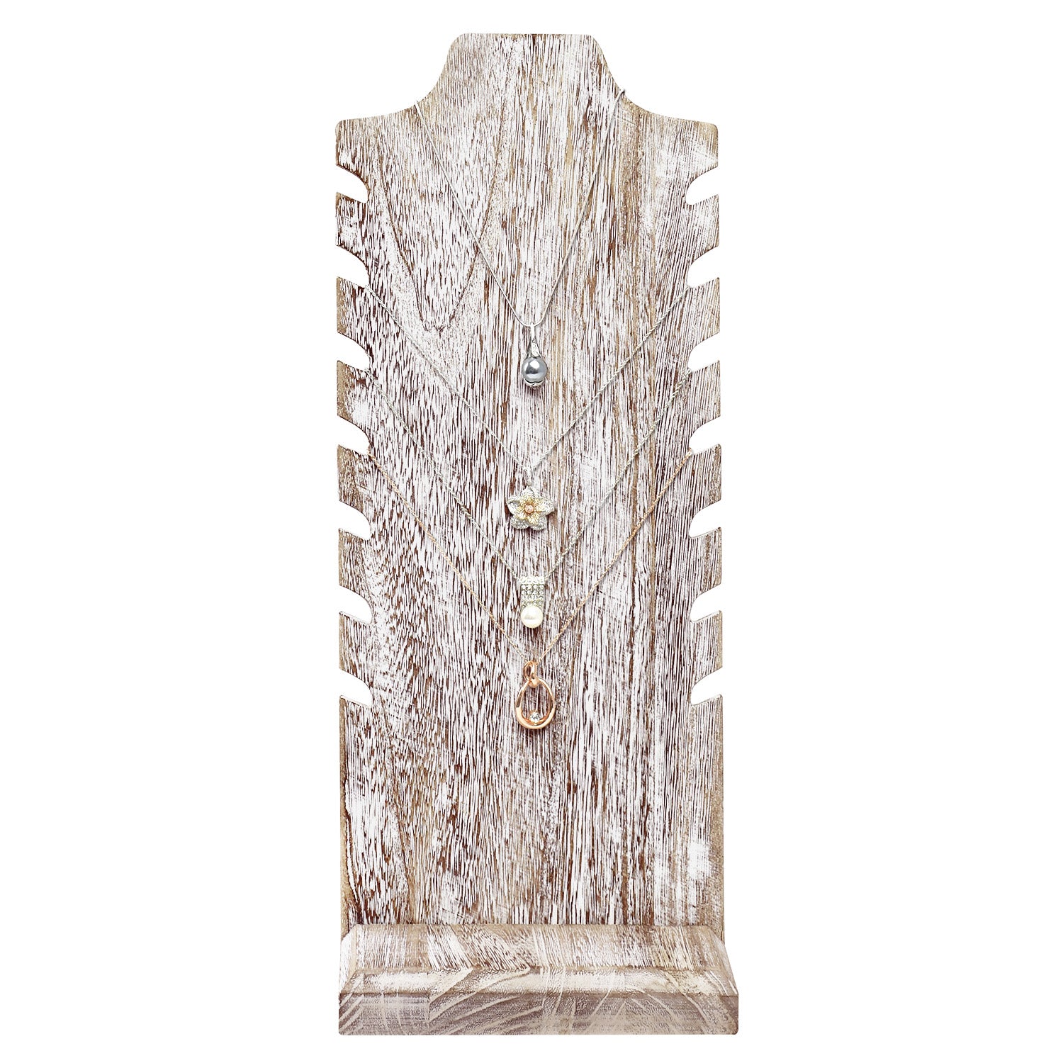 Ikee Design® Wooden Freestanding Jewelry display Holder